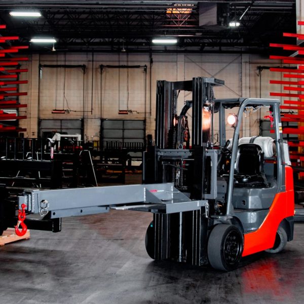 Arrow extension boom