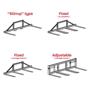 Arrow Fork Spreader Styles