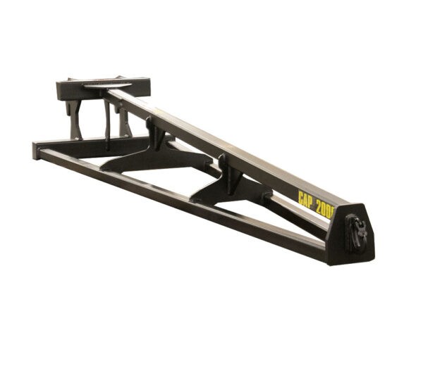 updated truss boom front view