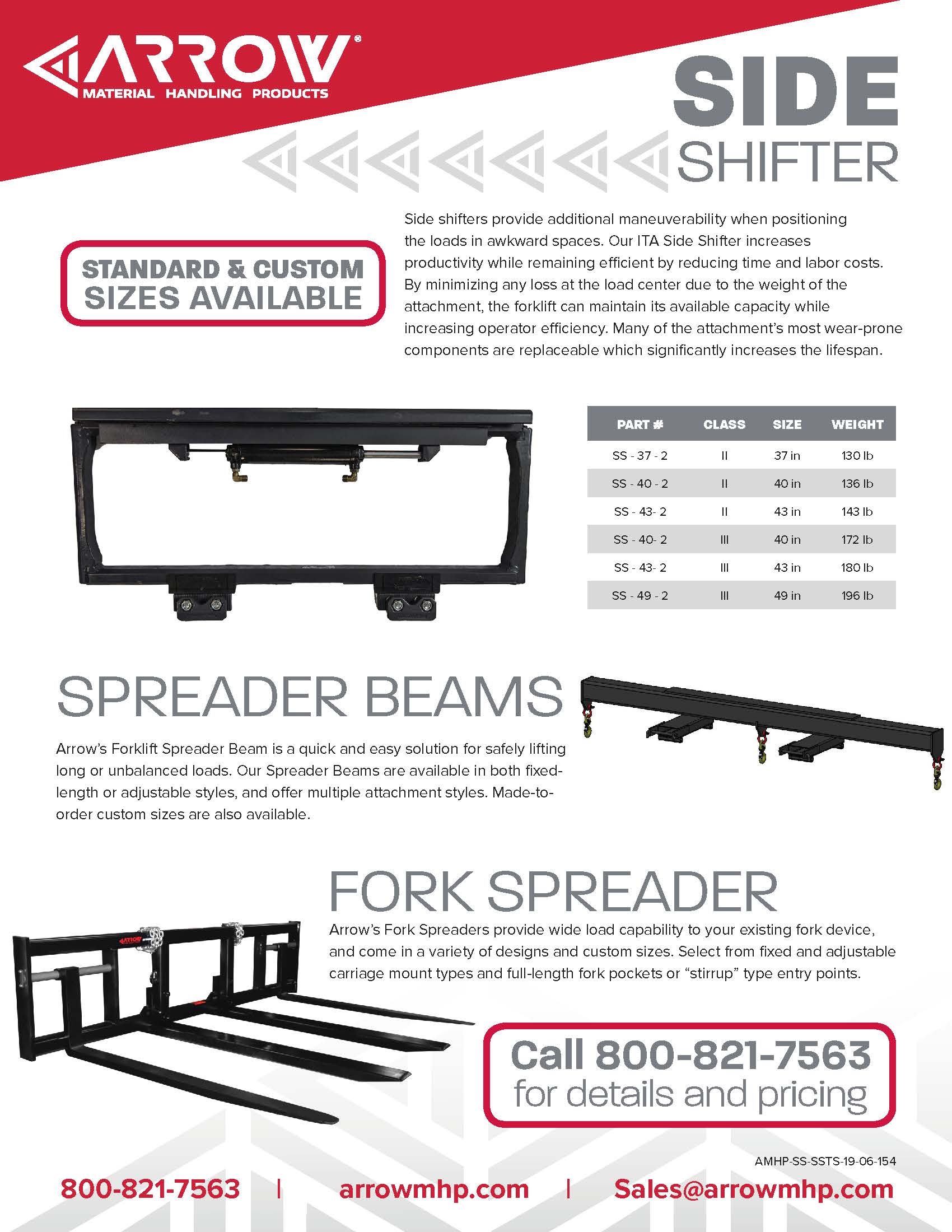 Arrow Fork Spreaders