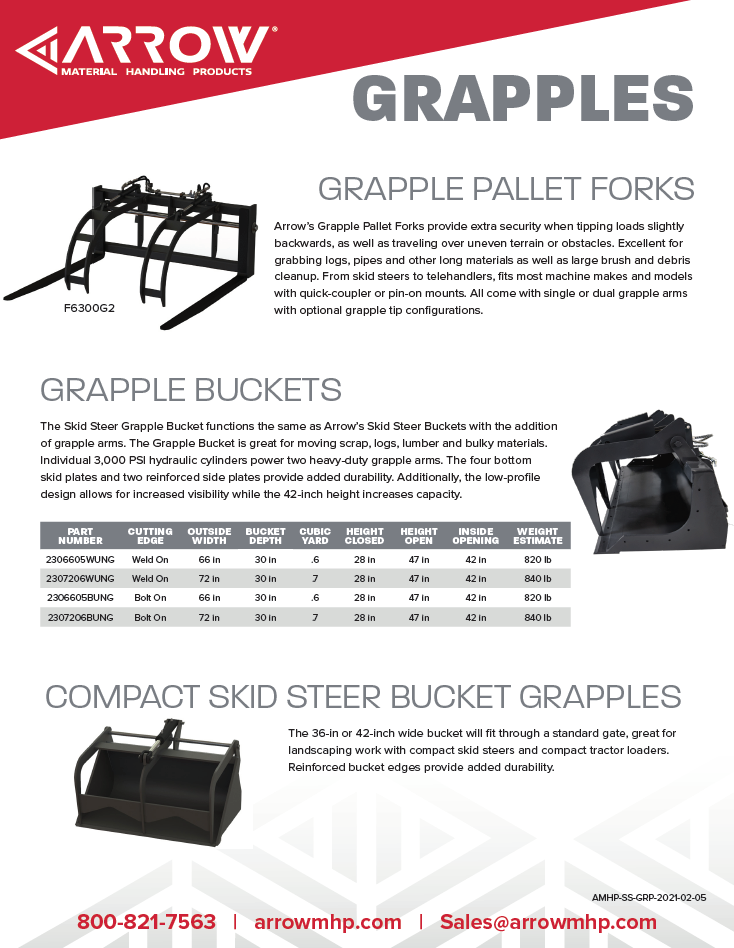 Telehandler Buckets